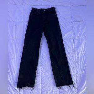 Zara Black Jeans No Rips